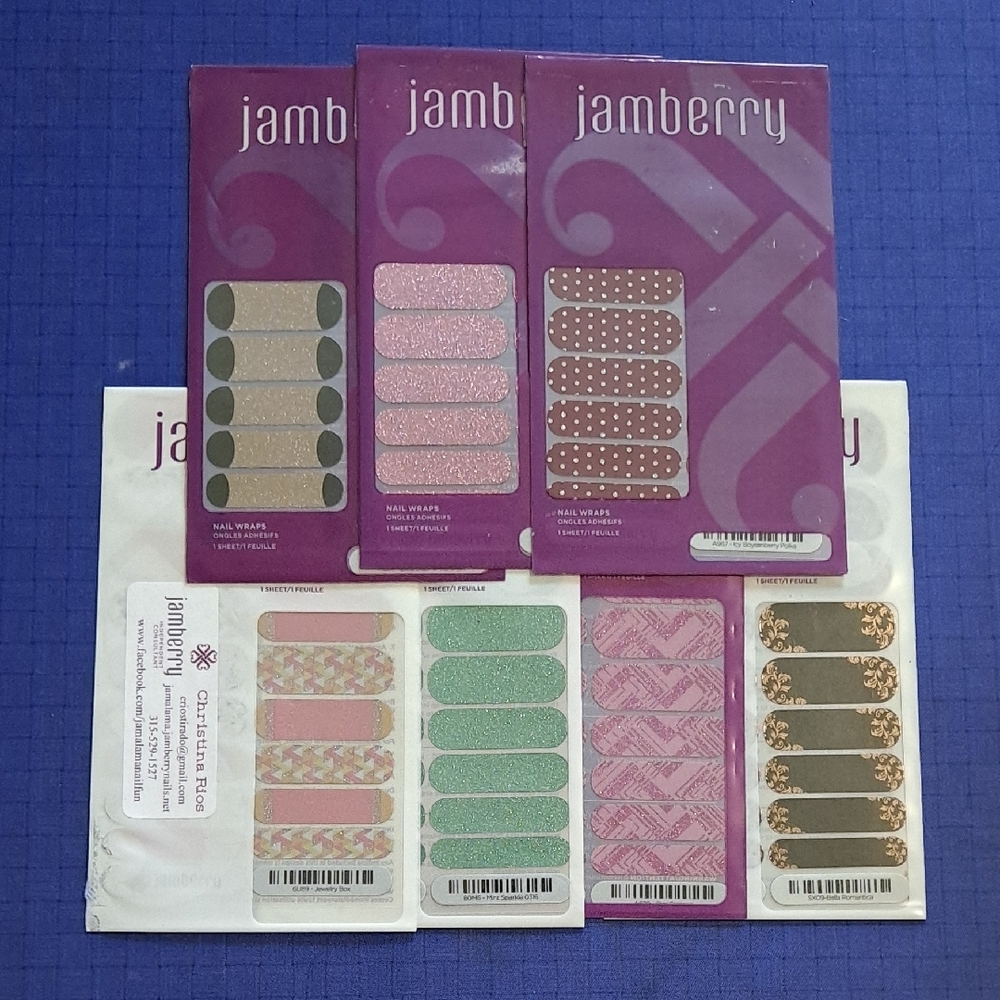 Jamberry Nail Wraps Set- Prom Queen